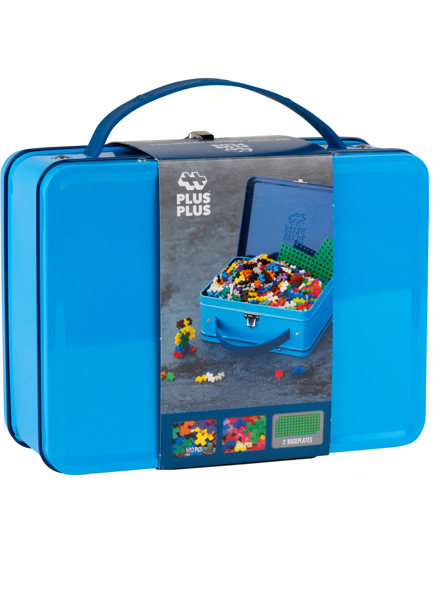 Blue Metal Suitcase - 600 pcs